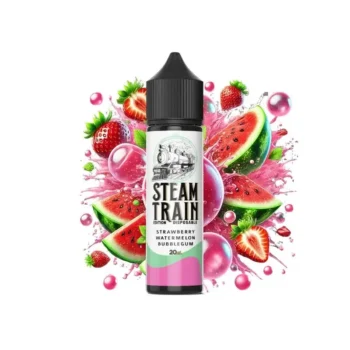 Φωτογραφία του προϊόντος Steam Train Disposable Edition 20/60ml Strawberry Watermelon Bubblegum.