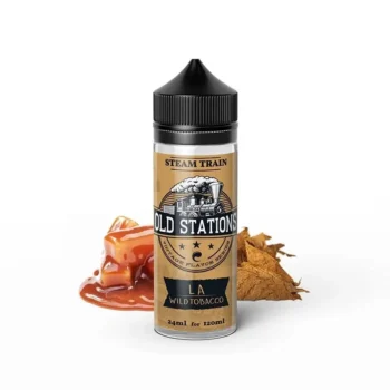Φωτογραφία του προϊόντος Steam Train Old Stations 24/120ml LA Wild Tobacco.