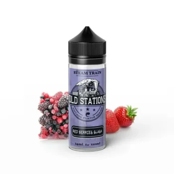 Φωτογραφία του προϊόντος Steam Train Old Stations 24/120ml Red Berries Slash.