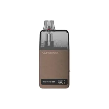 Vaporesso Eco Nano Plus με τεράστια χωρητικότητα 10ml και 1400mAh για παρατεταμένο καθημερινό άτμισμα - χρώμα Mocha Brown