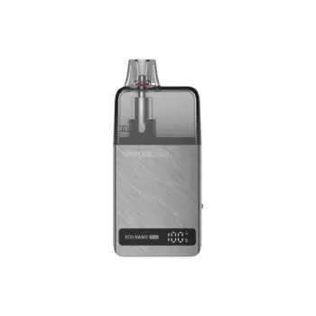 Vaporesso Eco Nano Plus με τεράστια χωρητικότητα 10ml και 1400mAh για παρατεταμένο καθημερινό άτμισμα - χρώμα Space Silver