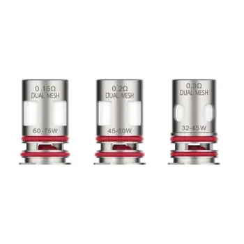 Vaporesso GTX Dual Mesh αντιστάσεις με δομή διπλού πλέγματος για πιο ομοιόμορφη θέρμανση και πυκνό σύννεφο