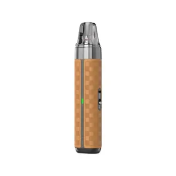 Vaporesso Vibe SE 2 Leather Edition με δερμάτινο φινίρισμα, 1400mAh και άνετο pod 4.5ml για όλη μέρα - χρώμα Leather Brown