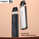 Vaporesso XROS 5 Mini Leather Edition με δερμάτινη υφή, 1500mAh αυτονομία και COREX 3.0 pod 3ml