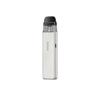 Vaporesso XROS 5 Mini Leather Edition με δερμάτινη υφή, 1500mAh αυτονομία και COREX 3.0 pod 3ml - χρώμα Mist White