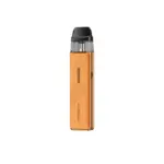 Vaporesso XROS 5 Mini Leather Edition με δερμάτινη υφή, 1500mAh αυτονομία και COREX 3.0 pod 3ml - χρώμα Retro Orange