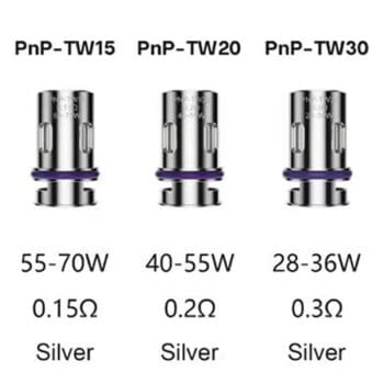 VOOPOO PNP TW mesh coils – ανταλλακτικές αντιστάσεις για Argus Pro και Drag H40