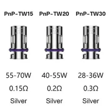 VOOPOO PNP TW mesh coils – ανταλλακτικές αντιστάσεις για Argus Pro και Drag H40