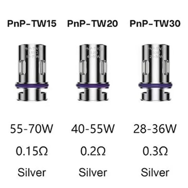 VOOPOO PNP TW mesh coils – ανταλλακτικές αντιστάσεις για Argus Pro και Drag H40
