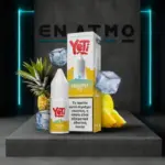 Showcase του Yeti Summit Pineapple Ice10ml με το logo του Εν Ατμώ.