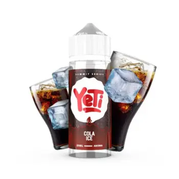 Φιάλη Yeti Summit Cola Ice flavor shot 120ml με γεύση κόλα με παγωμένη δροσιστική νότα