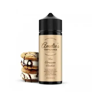 Φωτογραφία του προϊόντος Amelie's Vape Juice 24/120ml Ice Cream Cookie.