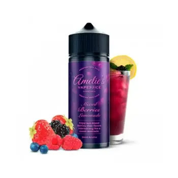 Φωτογραφία του προϊόντος Amelie's Vape Juice 24/120ml Mixed Berries Lemonade.