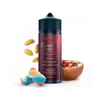 Φωτογραφία του προϊόντος Amelie's Vape Juice 24/120ml Peanut Cereal Marshmallow.