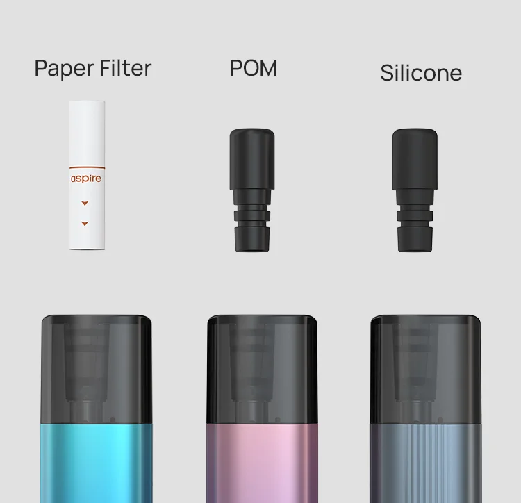 Aspire Vilter 2 Pod 900mAh 2ml 5 Οπτική απεικόνιση του προϊόντος aspire vilter 2 various drip tips