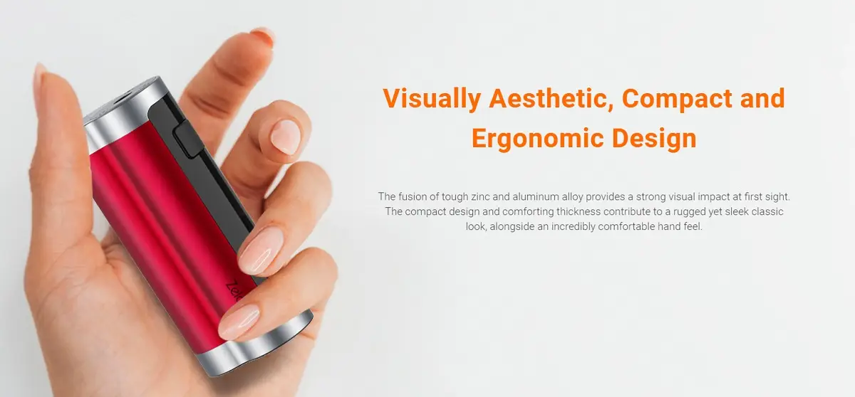 Οπτική απεικόνιση του προϊόντος aspire zelos x 80 mod ergonomic
