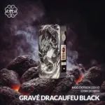 Dotmod dotBox V2 220W Engraved Edition σε μαύρο χρώμα με χαραγμένο τον Charizard / Dracaufeu από τα Pokémon