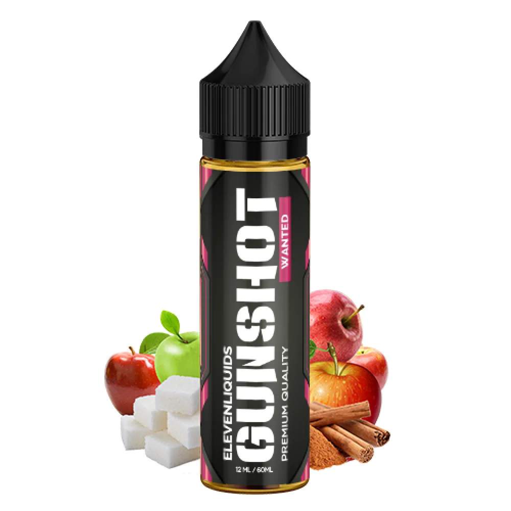eleven-liquids-wanted-60ml Φωτογραφία του προϊόντος Eleven Liquids Gunshot 12/60ml Wanted.
