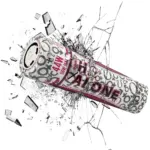 Είκονα της μπαταρίας Hohm Alone που διαπερνά ένα τζάμι