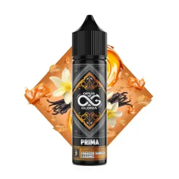 Φωτογραφία του προϊόντος Opus Gloria Prima 20/60ml Tobacco Vanilla Caramel.