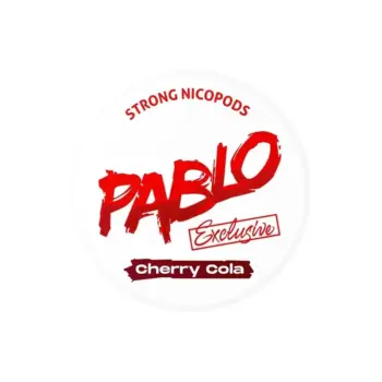 Φωτογραφία του προϊόντος Pablo Exclusive Nicotine Pouches 16mg/g Cherry cola.