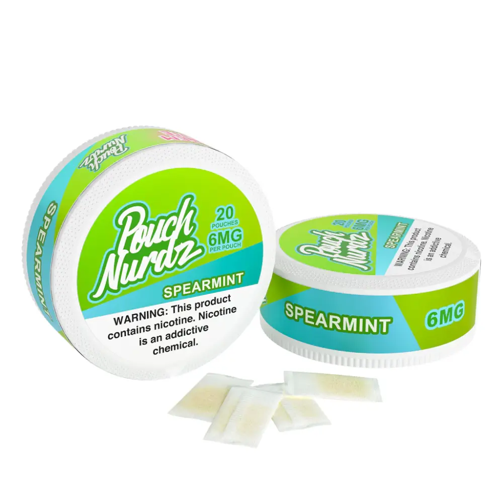 Φωτογραφία του προϊόντος Pouch Nurdz Spearmint 6mg/pouch.