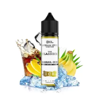 Φωτογραφία του προϊόντος Steam City Classics 10/60ml - Banana Rum Ice.