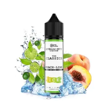 Φωτογραφία του προϊόντος Steam City Classics 10/60ml Peach Lime Ice.