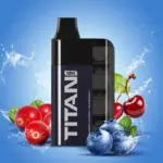 Συσκευή ατμιστικού Titan 10K με μύρτιλο, κεράσι και κράνμπερι