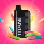 Ηλεκτρονικό τσιγάρο Titan 10K με γλυκόξινα καραμέλες