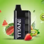 Ηλεκτρονικό τσιγάρο Titan 10K με καρπούζι, ακτινίδιο, φράουλα