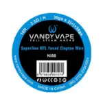 Φωτογραφία του σύρματος Vandy Vape Superfine mtl Ni80 30x2(=)+38.