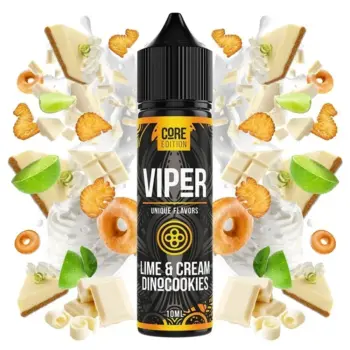 Φωτογραφία του προϊόντος Viper Core Edition 10ml/60ml Golden Owl Lime & Cream Dinocookies.