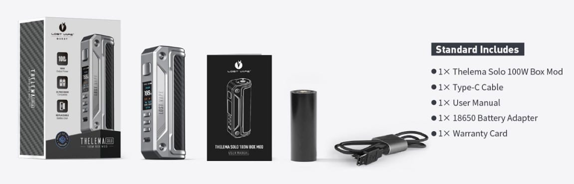 Lost Vape Thelema Solo 100W