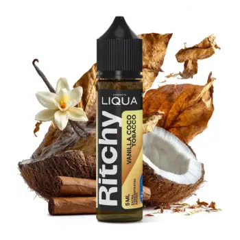 Φωτογραφία του προϊόντος Ritchy by Liqua 5/60ml - Vanilla Coco Tobacco.