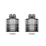 Φωτογραφία των ανταλλακτικών δεξαμενών Aspire Avata pod mesh coil 0.4ohm και 0.6ohm