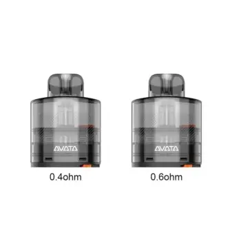 Φωτογραφία των ανταλλακτικών δεξαμενών Aspire Avata pod mesh coil 0.4ohm και 0.6ohm