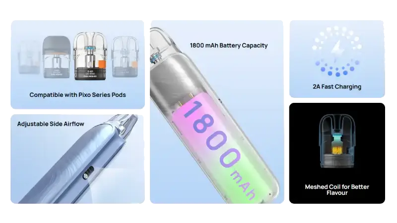 Aspire Pixo Aura 2 1800mAh