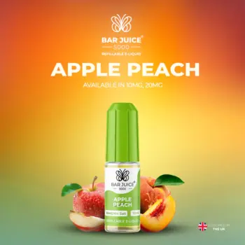 Φωτογραφία του προϊόντος Bar Juice 5000 Apple Peach 10ml Nic Salts.