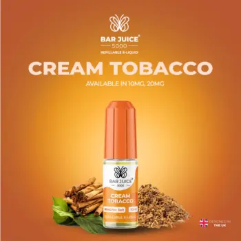 Φωτογραφία του προϊόντος Bar Juice 5000 Cream Tobacco 10ml Nic Salts.
