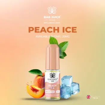 Φωτογραφία του προϊόντος Bar Juice 5000 Peach Ice 10ml Nic Salts.