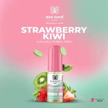 Φωτογραφία του προϊόντος Bar Juice 5000 Strawberry Kiwi 10ml Nic Salts.