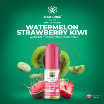 Φωτογραφία του προϊόντος Bar Juice 5000 Watermelon Strawberry Kiwi 10ml Nic Salts.