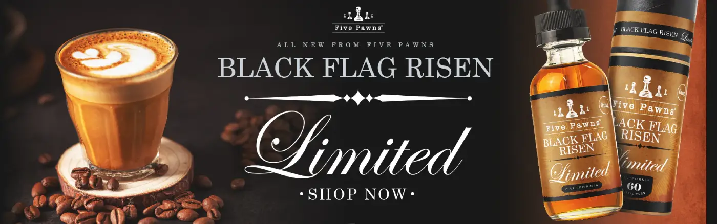 Οπτική απεικόνιση του προϊόντος black flag risen limited launch banner