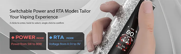 Eleaf iStick X80 Mod 3200mah 2 Οπτική απεικόνιση του προϊόντος eleaf istick xc100 box mod 100w modes
