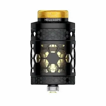 Φωτογραφία του προϊόντος Hellvape Dead Rabbit RTA 4 Pro Black Gold.