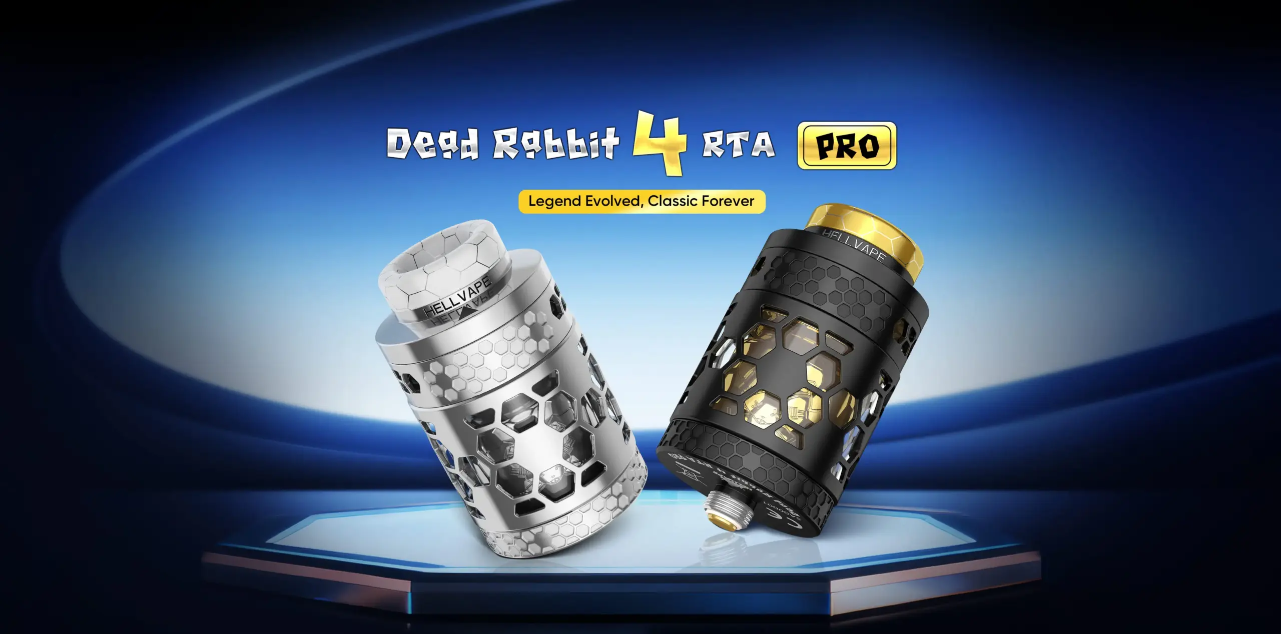 Οπτική απεικόνιση του προϊόντος hellvape dead rabbit 4 rta pro product banner scaled