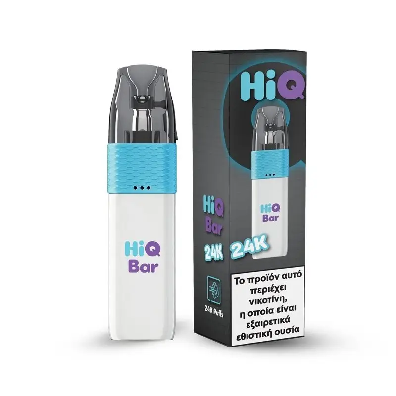 hiq-bar-24k-refillable-disposable-2ml Φωτογραφία του προϊόντος HiQ Bar 24K Refillable Disposable 2ml.
