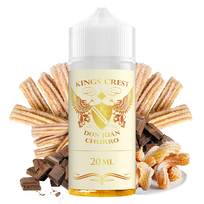 kings-crest-don-juan-churro-20ml Φωτογραφία του προϊόντος Kings Crest 20/120ml Don Juan Churro.