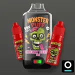 Φωτογραφία του προϊόντος Monster Puff 28K Kit 2ml & 2x10ml 20mg Cherry Berry Ice.